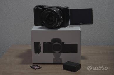 Sony alpha Zv-e10  4k COME NUOVA 