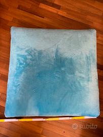 Cuscino grande 70x70 azzurro