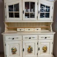 MADIA LEGNO MASSELLO  Decorata a mano