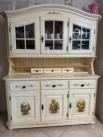 MADIA LEGNO MASSELLO  Decorata a mano