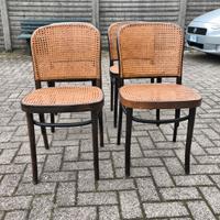 sedie simil thonet 911 in paglia anni 60/70