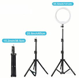 Tre piedi Ring light