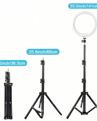 Tre piedi Ring light