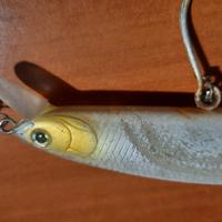 pesce esca per tonno con 2 ami da 3 cm