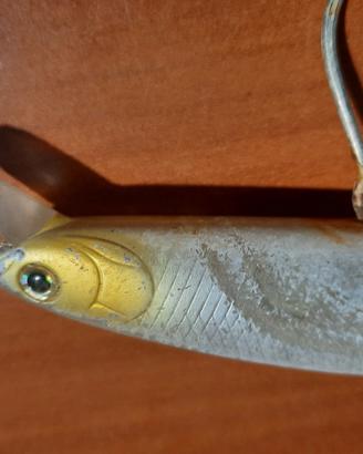 pesce esca per tonno con 2 ami da 3 cm