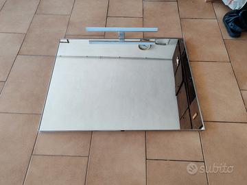 Specchio bagno con luce LED