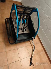 Carrello bici bambini 2 posti