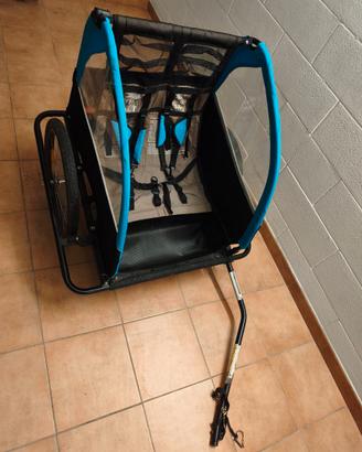 Carrello bici bambini 2 posti