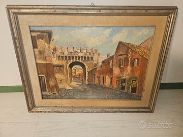 quadri antichi olio su tela