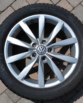 Cerchi Volkswagen 17" + gomme invernali 205/50 93V