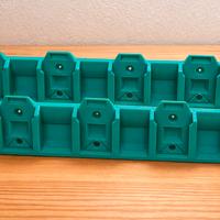 Coppia supporti batterie Parkside 20V PETG strong