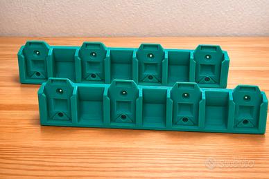 Coppia supporti batterie Parkside 20V PETG strong