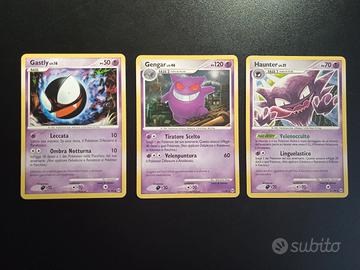 Gengar Haunter Gastly Arceus AR 17,36,41 Pokemon
