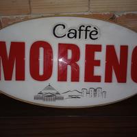 insegna luminosa caffè Moreno