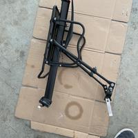 Portapacchi post bici in alluminio
