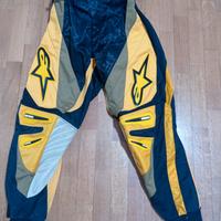 Pantaloni tecnici motocross bmx enduro alpinestar