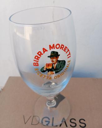 Set 6 Bicchieri Birra Peroni 40 cl Vintage - NUOV
