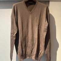 Maglione a V Lana e Cashmere