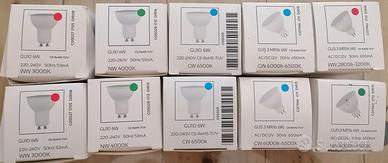 STOCK LAMPADINE LED 22 PEZZI MISTI