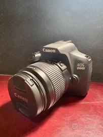 Canon EOS 2000D+EF-S 18-55III+EF 75-300 Ultrasonic
