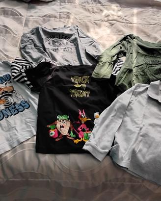 Stock abbigliamento bambino 4-6 anni