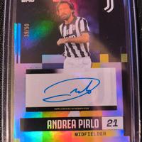 Andrea Pirlo team set juventus 2024/25 autografata