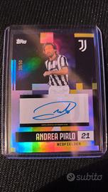 Andrea Pirlo team set juventus 2024/25 autografata