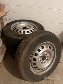 Kit 4 cerchi in ferro Fiat Panda
