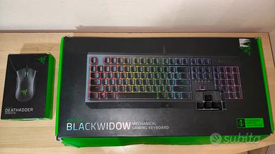 TASTIERA E MOUSE RAZER