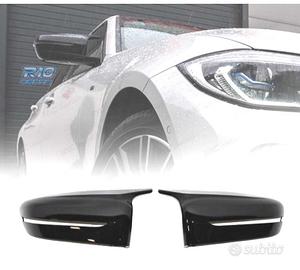 GUSCI SPECCHIETTI BMW G20 LOOK M3 NERO LUCIDO