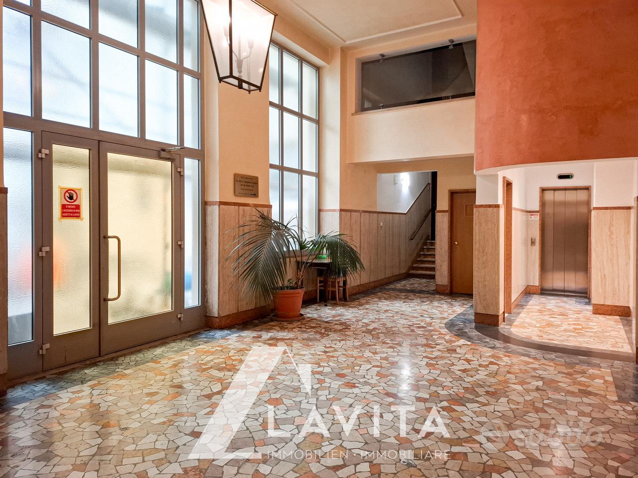 Quadrilocale con balcone e garage a Bolzano