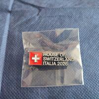 Spilla House of Switzerland Olimpiadi 2026