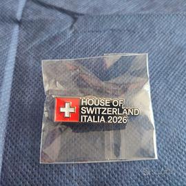 Spilla House of Switzerland Olimpiadi 2026