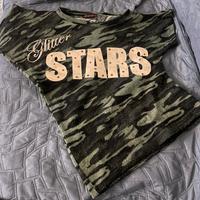 maglione militare a maniche corte