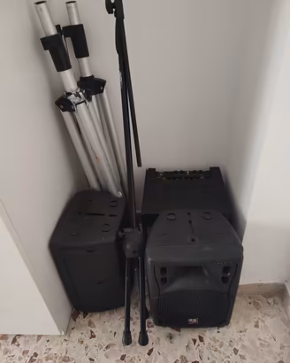LOTTO PALCO - Casse + Ampli Chitarra + Asta Proel