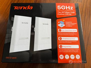 Tenda OS3 - Ponte radio WiFi, 867 Mbit - 5 Ghz