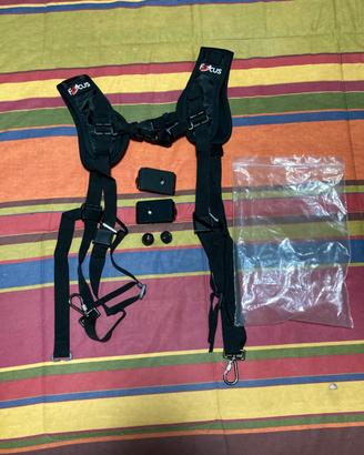 Imbragatura per 2 fotocamere A+++