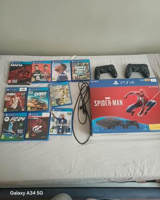 Playstation 4 slim 1TB +giochi