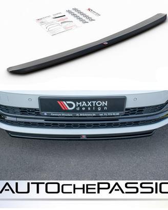 Splitter/Spoiler anteriore V4 per VW POLO MK6 GTI 