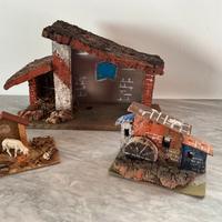 Capanna natività e casette