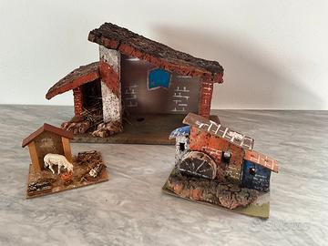 Capanna natività e casette