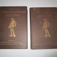 ATLAS OF HUMAN ANATOMY 2 volumi 1948/1950