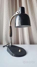 Lampada scrivania vintage anni 50 industrial