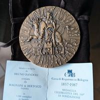 medaglia Cassa di Risparmio in Bologna 150 anni