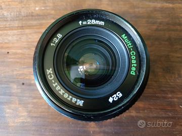 Obiettivo Marexar-cx 28 mm per fotocamere Ya