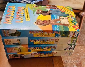 videocassette lezioni di ballo latino