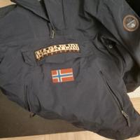 giubbotto napapijri uomo blu taglia m