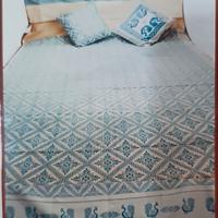 Copriletto artigianato Sardo singolo o matrimonial