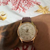 Orologio cronografo vintage verbena Oro 18K