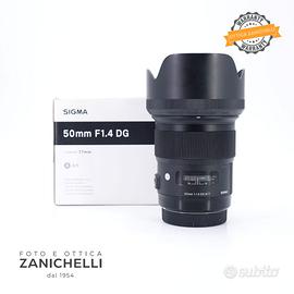 Sigma 50 F/1.4 DG ART (Canon) Usato (F984)